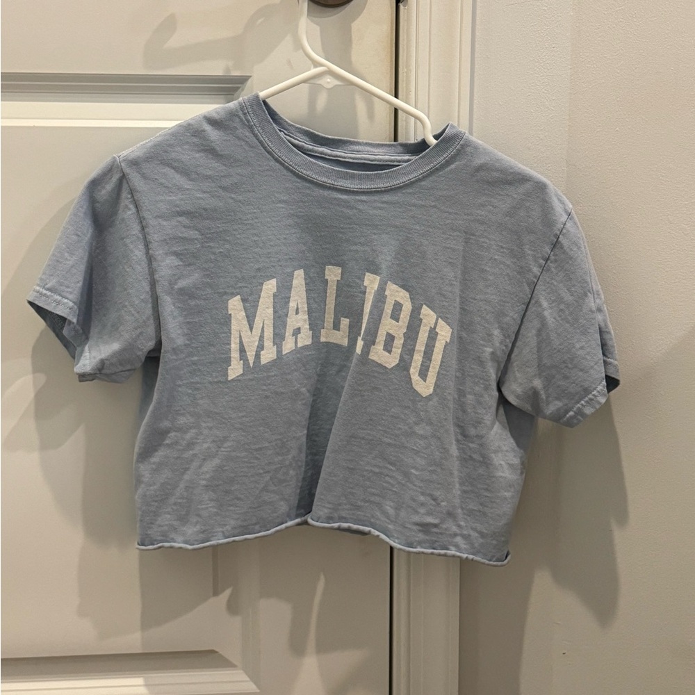 Brandy Melville John Galt collection MALIBU crop top